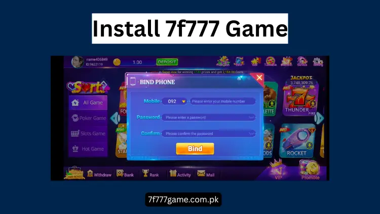 Install 7f777 Game